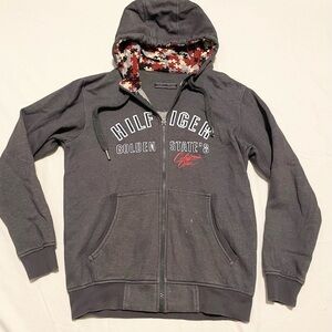 Tommy Hilfiger Zip-Up Hoodie Men’s Size Large Golden States California Open